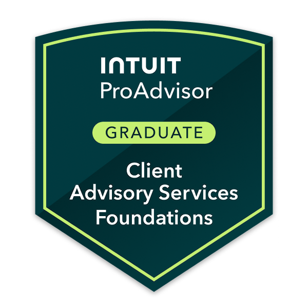 Client Advisory Services Foundations badge earned by Skylar Giron Sabillon